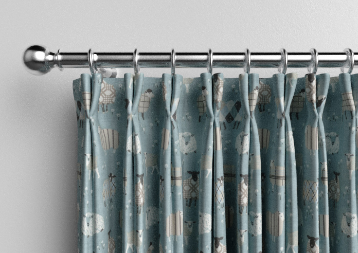 Baa Baa, Duckegg - Made to Measure Curtains - Image 10